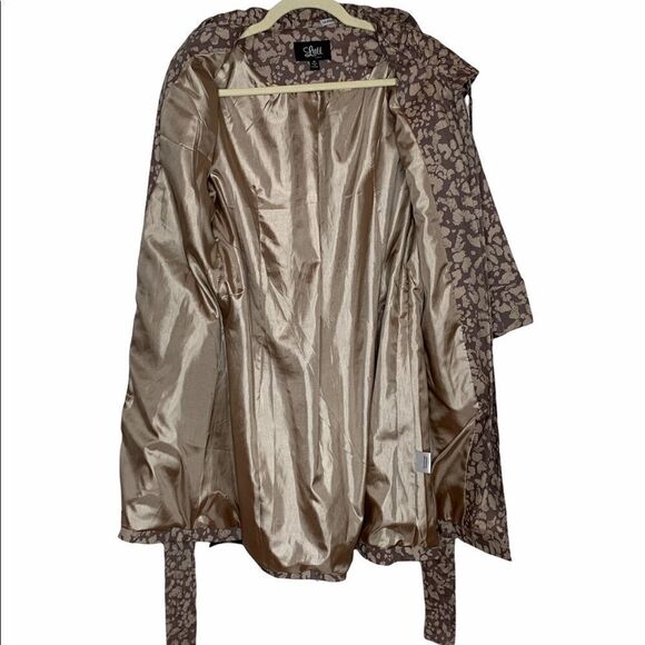 Luii Cropped Sleeve Trenchcoat - Picture 4 of 10